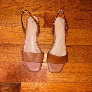 Aldo Women's Brown Leather Sandals